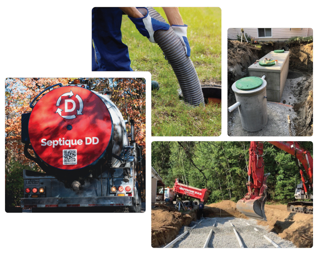 Vidange et installation de fosses septiques par Septique DD