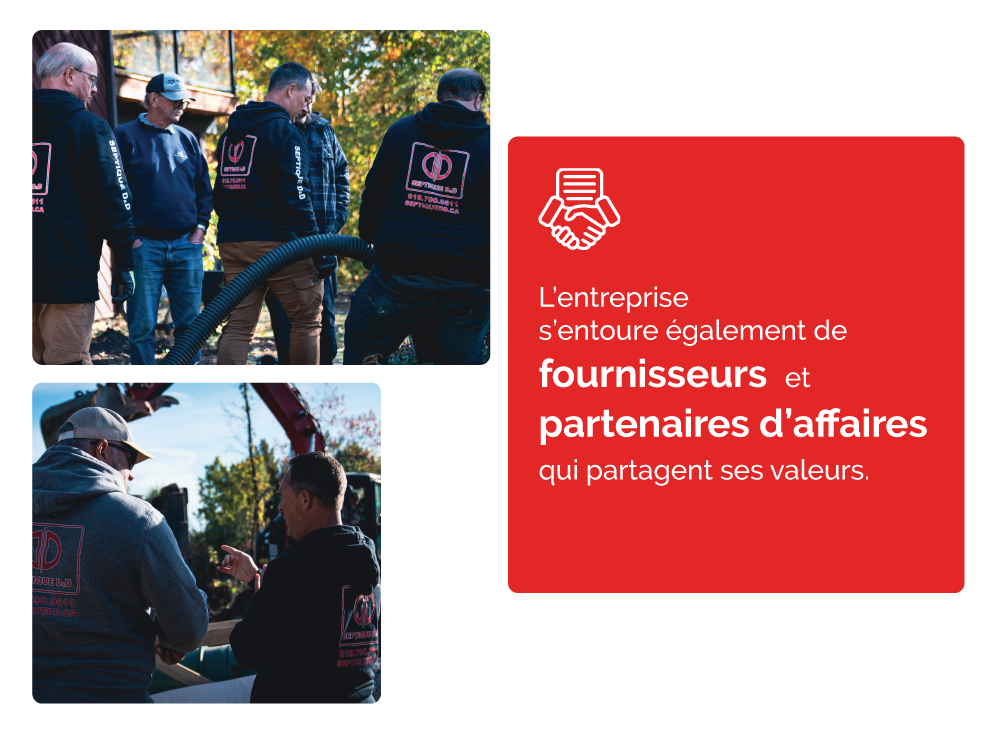 Septique DD une équipe complète d'experts en installation, réparation et vidange septique