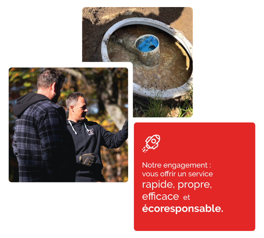 Service de vidange septique propre et professionnel par Septique DD