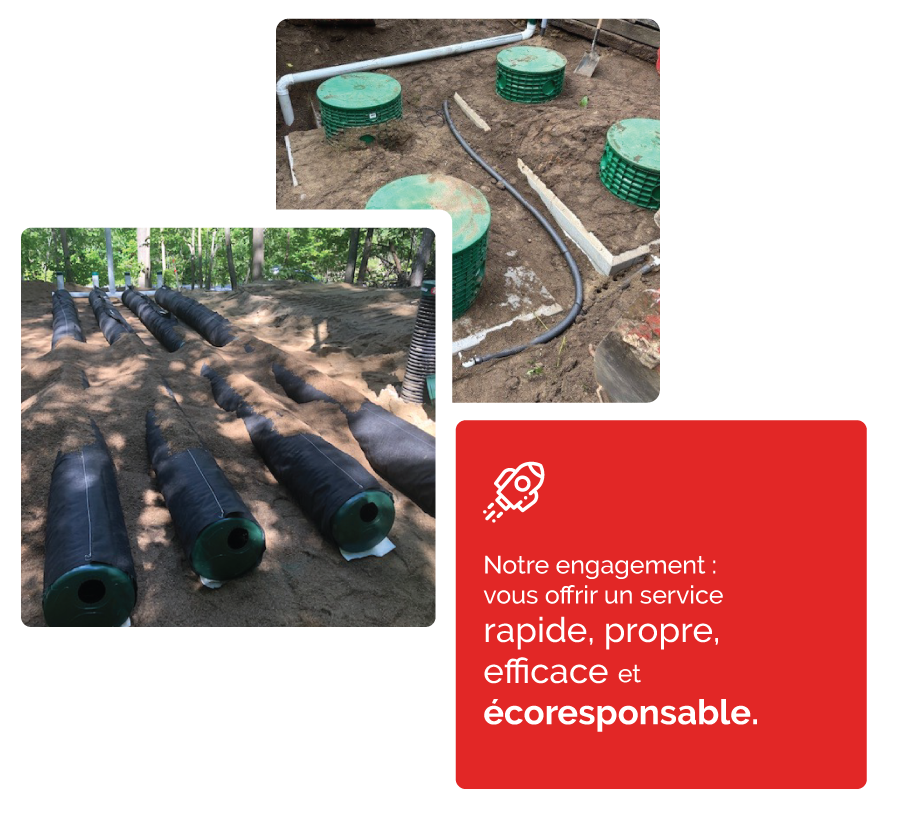 Service d'installation durable de fosse septique par Septique DD à Cantley et Outaouais